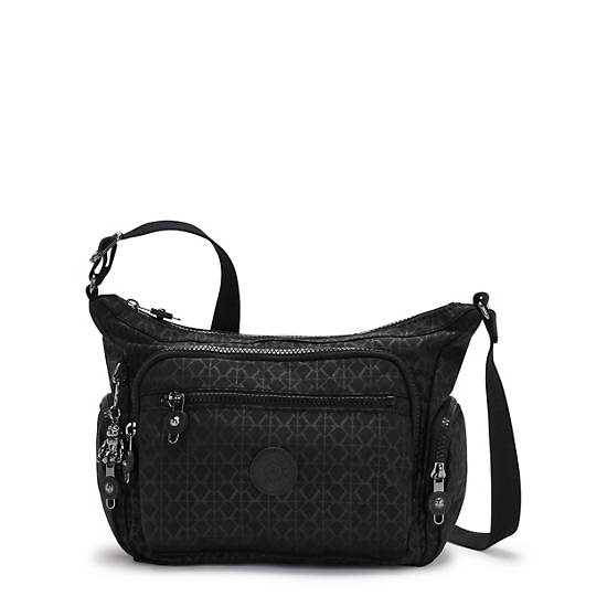 Sacs Crossbody Kipling Gabbie Small Printed Noir |SCOR-89690026