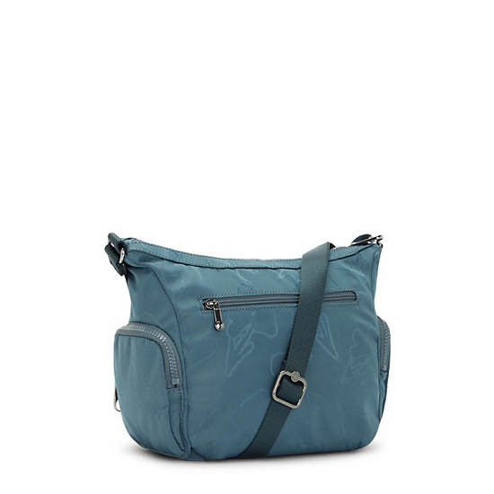 Sacs Crossbody Kipling Gabbie Small Printed Bleu Marine Grise |RADA-78300813