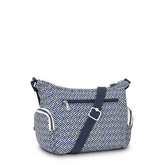 Sacs Crossbody Kipling Gabbie Small Printed Grise |ENKE-67549107