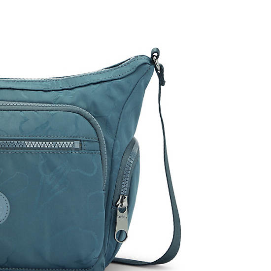 Sacs Crossbody Kipling Gabbie Small Printed Bleu Marine Grise |RADA-78300813