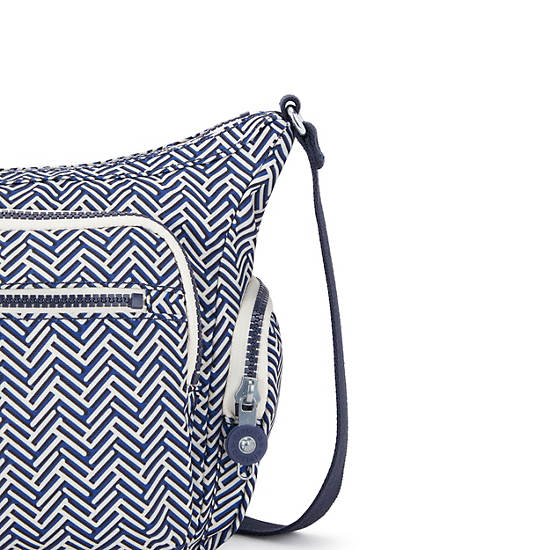 Sacs Crossbody Kipling Gabbie Small Printed Grise |ENKE-67549107