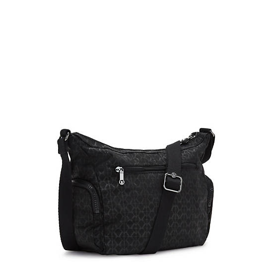 Sacs Crossbody Kipling Gabbie Small Printed Noir |SCOR-89690026