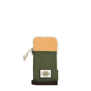 Sac à Main Kipling Clark Neck Pouch Vert Olive |UEGX-20272475