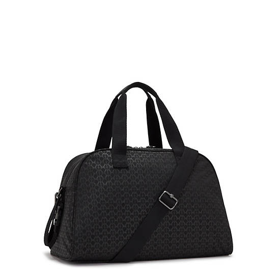 Sacs Kipling Camama Printed Diaper Bag Noir |JCVO-68501434