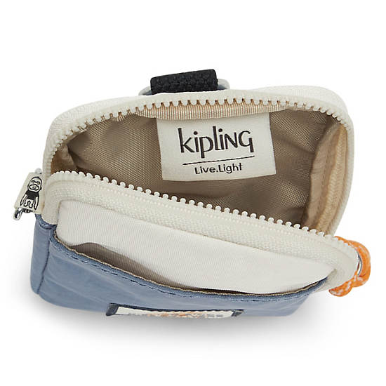 Sac à Main Kipling Clark Neck Pouch Grise |CLEG-52176309