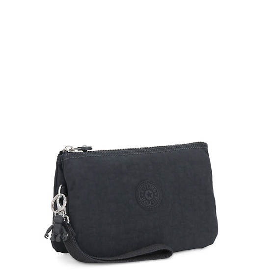 Sac à Main Kipling Creativity Extra Large Wristlet Bleu |NTEI-27177886