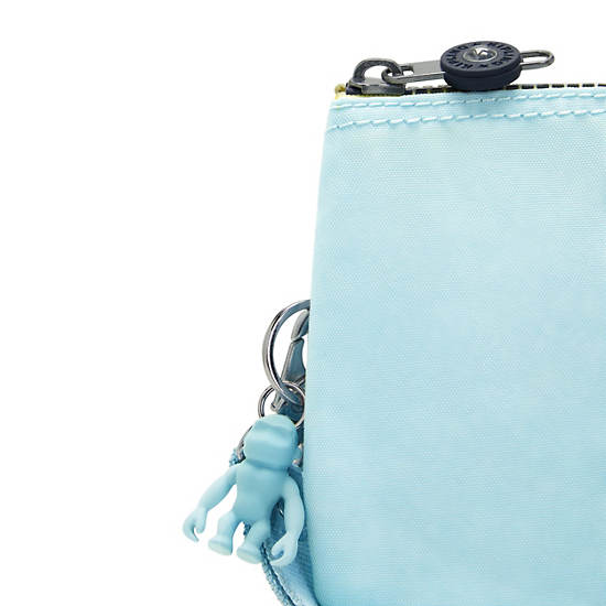 Sac à Main Kipling Creativity Extra Large Mode Wristlet Bleu |WTVE-43560948