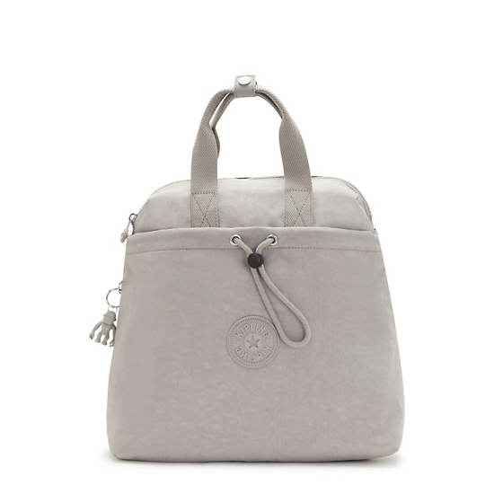 Sac à Main Kipling Goyo Medium Backpack Tote Grise |KFRT-34011807