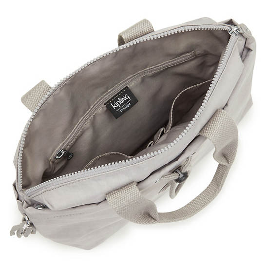 Sac à Main Kipling Goyo Medium Backpack Tote Grise |KFRT-34011807