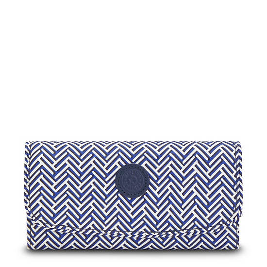 Sac à Main Kipling Money Land Printed Snap Wallet Grise |HVGA-11021213