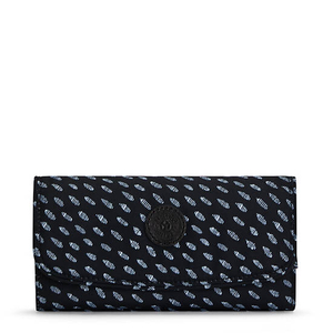 Sac à Main Kipling Money Land Printed Snap Wallet Noir |PPVS-42291703