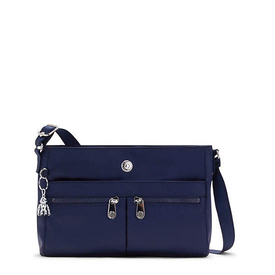 Sac à Main Kipling New Angie Crossbody Bag Bleu |OMDE-70913268