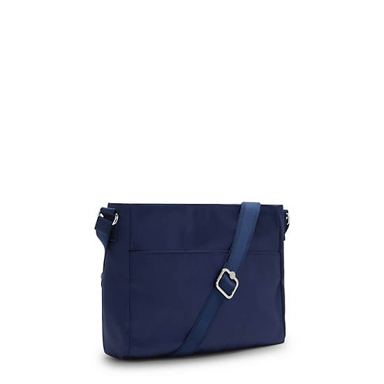 Sac à Main Kipling New Angie Crossbody Bag Bleu |OMDE-70913268