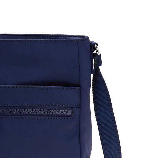 Sac à Main Kipling New Angie Crossbody Bag Bleu |OMDE-70913268