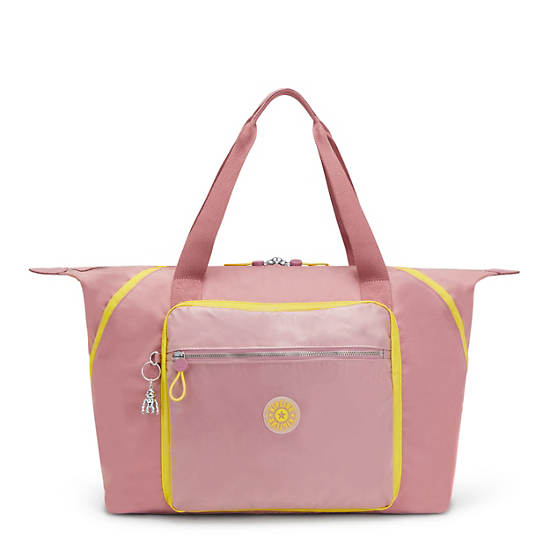 Sac à Main Kipling Art Medium Tote Bag Rose |XRKA-15504856