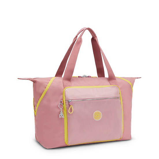 Sac à Main Kipling Art Medium Tote Bag Rose |XRKA-15504856