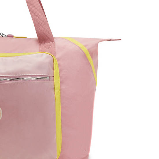 Sac à Main Kipling Art Medium Tote Bag Rose |XRKA-15504856