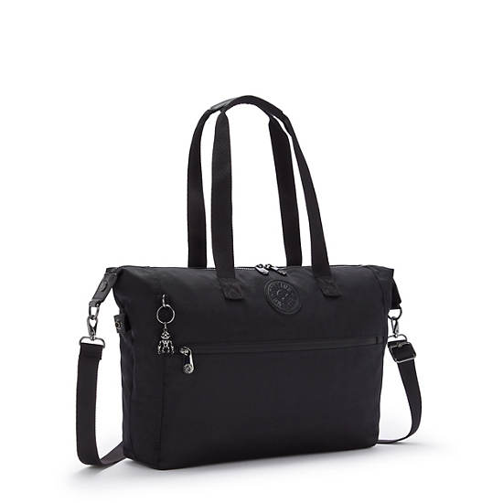 Sac Ordinateur Portable Kipling Ilia Tote Bag Noir |GXBS-47986568