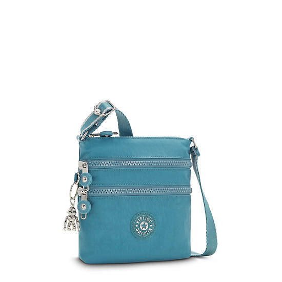 Sac Mini Kipling Alvar Extra Small Turquoise |ZBTW-73525872