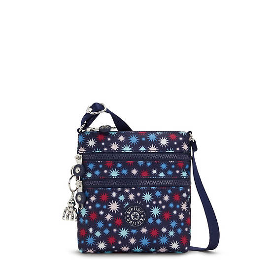 Sac Mini Kipling Alvar Extra Small Printed Bleu |QYAH-80456407