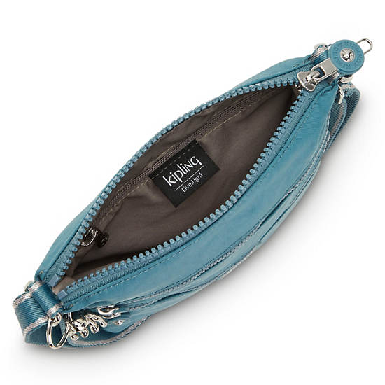 Sac Mini Kipling Keiko Crossbody Turquoise |IYCK-94169379