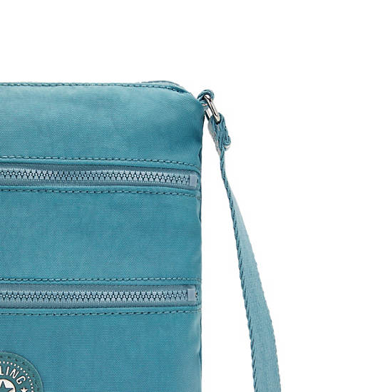 Sac Mini Kipling Keiko Crossbody Turquoise |IYCK-94169379