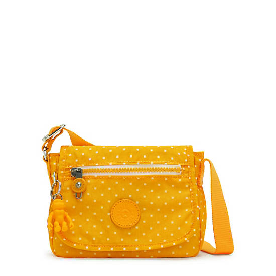 Sac Mini Kipling Sabian Classiche Printed Crossbody Jaune |MZPH-27814607