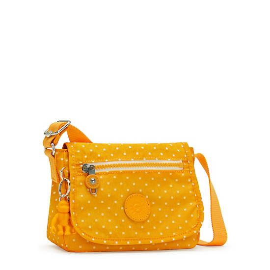 Sac Mini Kipling Sabian Classiche Printed Crossbody Jaune |MZPH-27814607