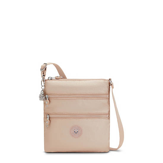 Sac Mini Kipling Keiko Metallic Crossbody Doré |OVEW-92557635