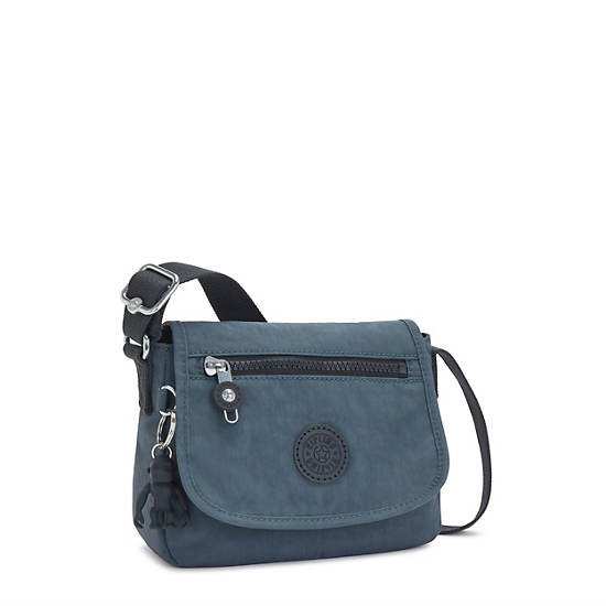 Sac Mini Kipling Sabian Crossbody Bleu Marine Grise |JWJU-82616575