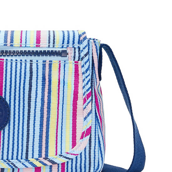 Sac Mini Kipling Sabian Classiche Printed Crossbody Bleu |QGFK-72967674