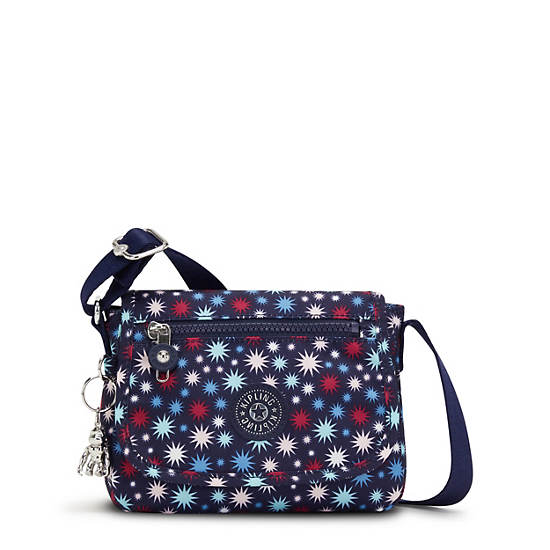 Sac Mini Kipling Sabian Printed Crossbody Violette |QSFR-85177336