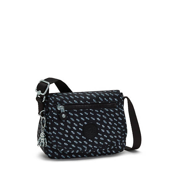 Sac Mini Kipling Sabian Printed Crossbody Bleu |ZMAS-30362017