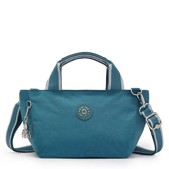 Sac Mini Kipling Sugar S II Crossbody Handbag Turquoise |NVTT-87408078