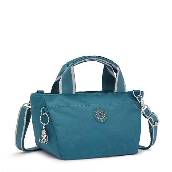 Sac Mini Kipling Sugar S II Crossbody Handbag Turquoise |NVTT-87408078