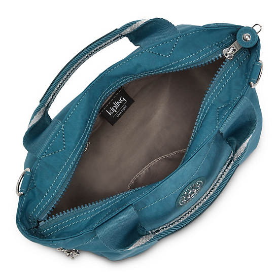 Sac Mini Kipling Sugar S II Crossbody Handbag Turquoise |NVTT-87408078