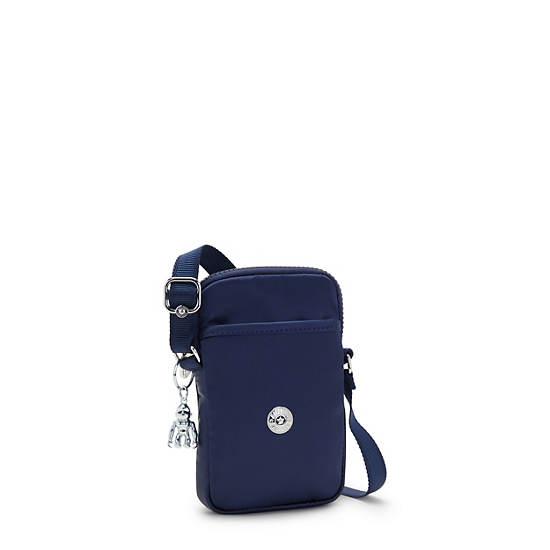 Sac Mobile Kipling Tally Crossbody Bleu |IHNM-36029712