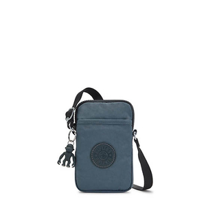 Sac Mobile Kipling Tally Crossbody Bleu Marine Grise |DVOO-62441562