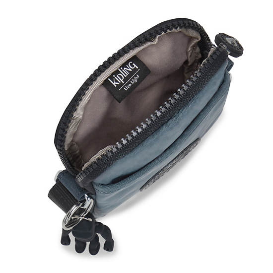 Sac Mobile Kipling Tally Crossbody Bleu Marine Grise |DVOO-62441562