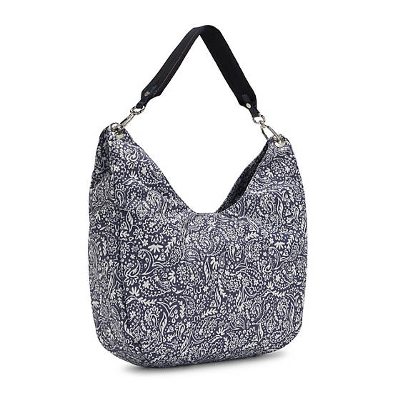 Sacs à Bandoulière Kipling Aleksy Medium Woodstock Bleu |KDAC-36426920