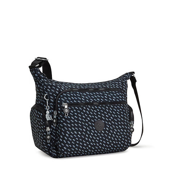 Sacs Crossbody Kipling Gabbie Printed Noir |LJAH-94208438