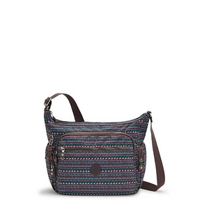 Sacs Crossbody Kipling Gabbie Printed Taupe |WFNX-64509360