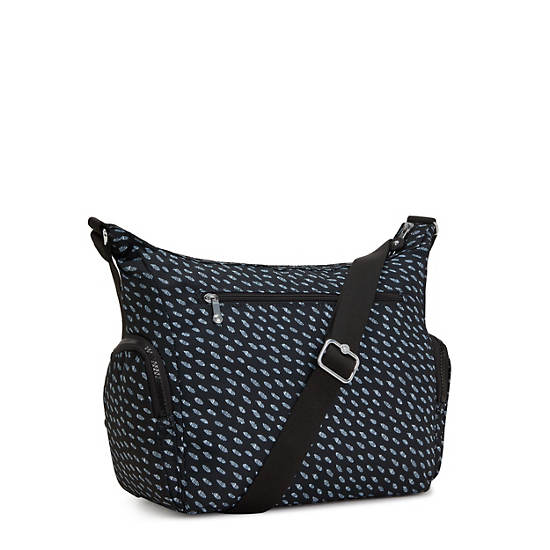 Sacs Crossbody Kipling Gabbie Printed Noir |LJAH-94208438