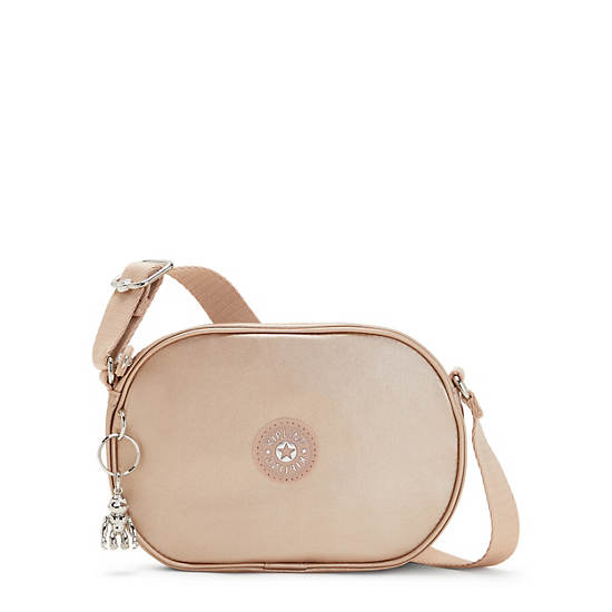 Sacs Crossbody Kipling Gema Metallic Doré Metal |VSIN-27821524