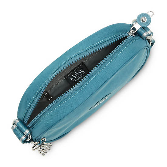 Sacs Crossbody Kipling Gema Turquoise |AHBS-77205498