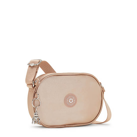 Sacs Crossbody Kipling Gema Metallic Doré Metal |VSIN-27821524