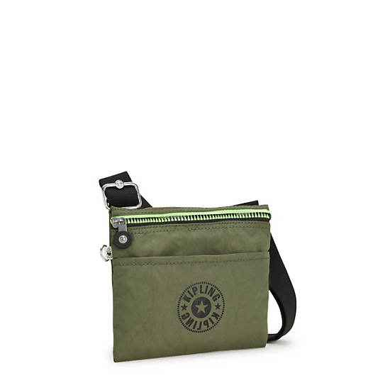 Sacs Crossbody Kipling Gib Vert Olive |LMCO-20432164