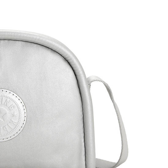 Sacs Crossbody Kipling Jesper Metallic Argent |CFJR-11074207