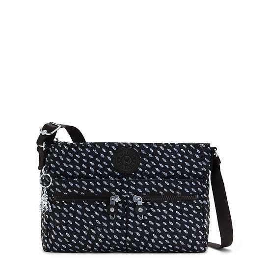 Sacs Crossbody Kipling New Angie Printed Noir |LDQF-42248280