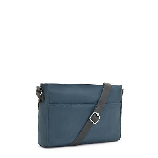 Sacs Crossbody Kipling New Angie Bleu Marine Grise |ZJGH-95328098